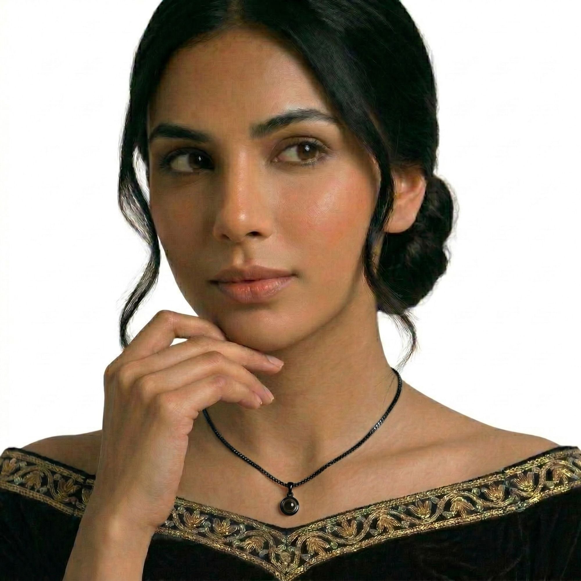 Custom Photo Projection Pendant Necklace - University Trendz