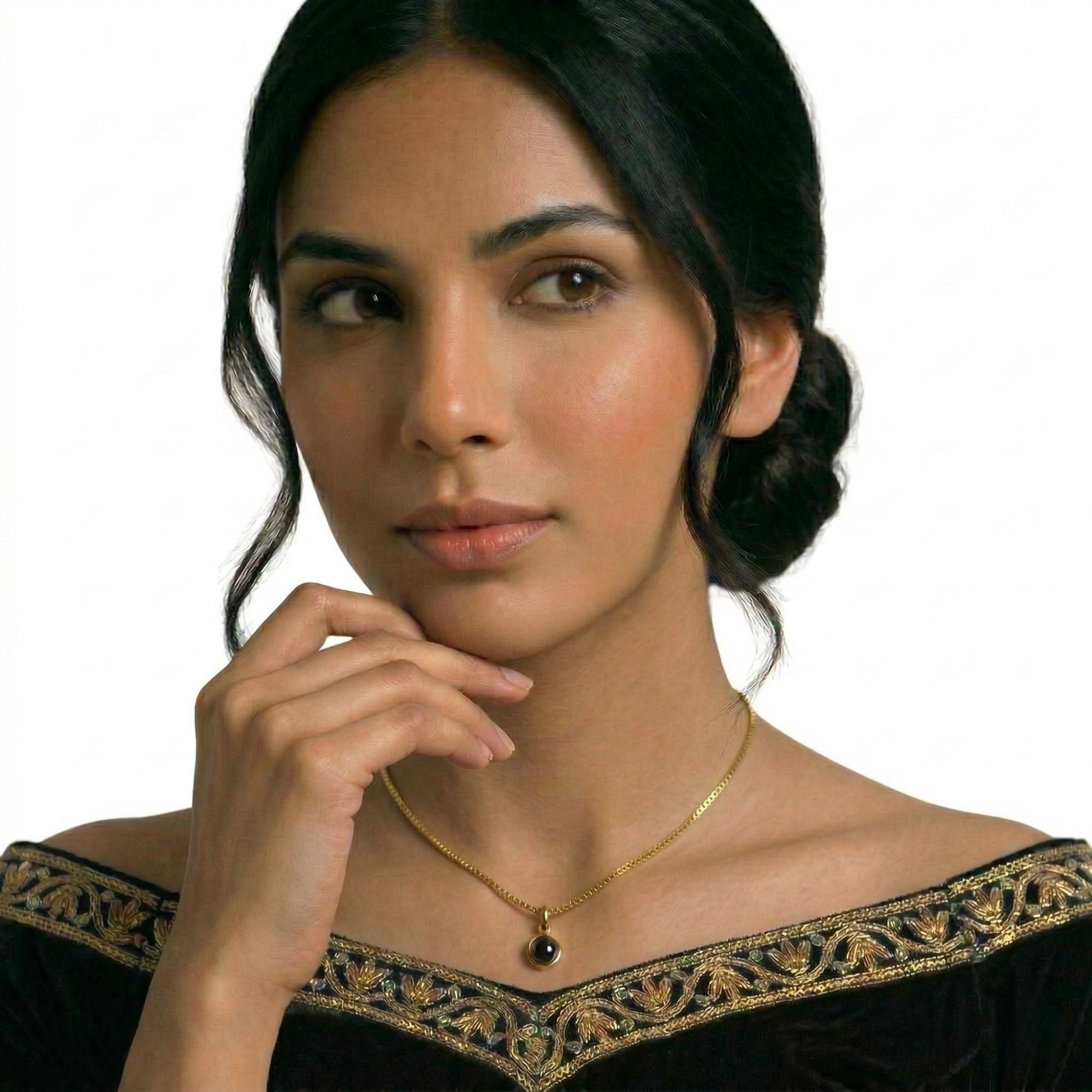 Custom Photo Projection Pendant Necklace - University Trendz