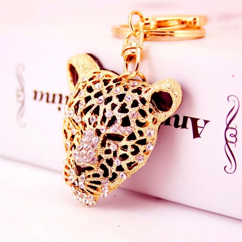 Gold-Plated Tiger Head Pendant Chain Necklace for Men/Women image 2