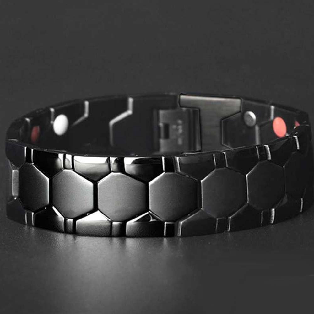 Black Matte Bio-magnetic Bracelet image 1