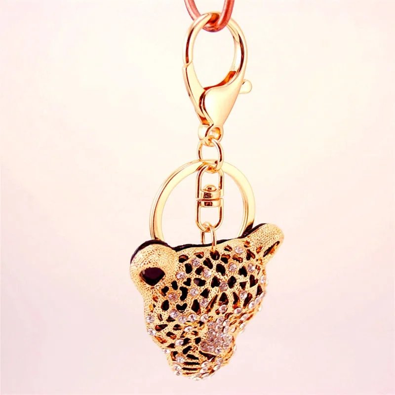 Gold-Plated Tiger Head Pendant Chain Necklace for Men/Women image 1