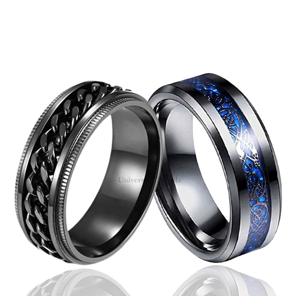 Dragon Spinner Black Combo Ring image 1