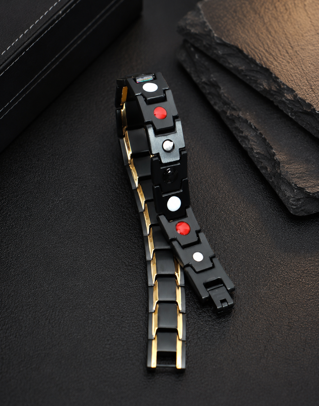 Bio Magnetic Health Care Wellness Wristband Bracelet for Men