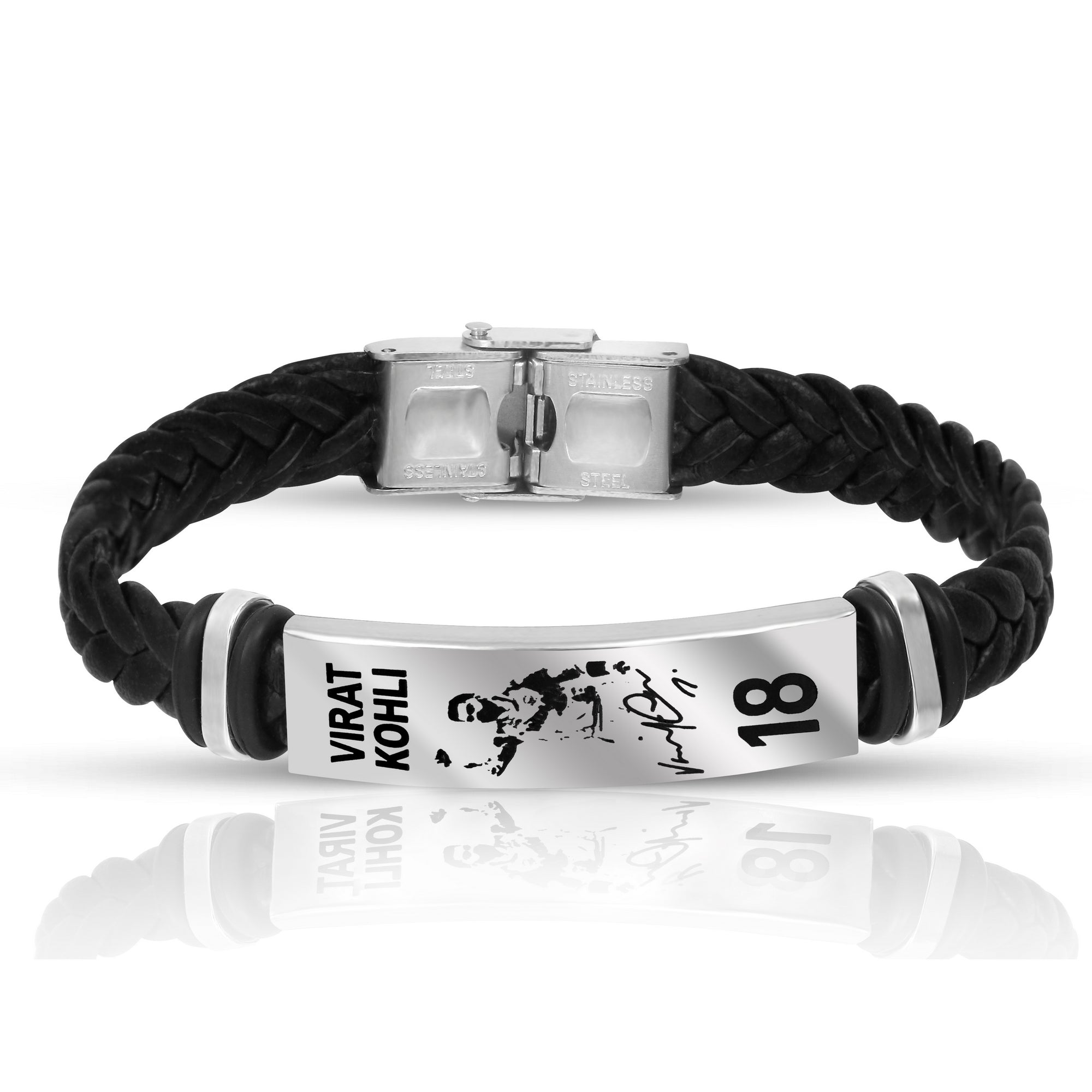 Virat Kohli Imprinted Match-Winning Inspired Century Pose Bracelet for Men