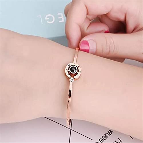 100 Languages of Love Rose Gold Bracelet image 2