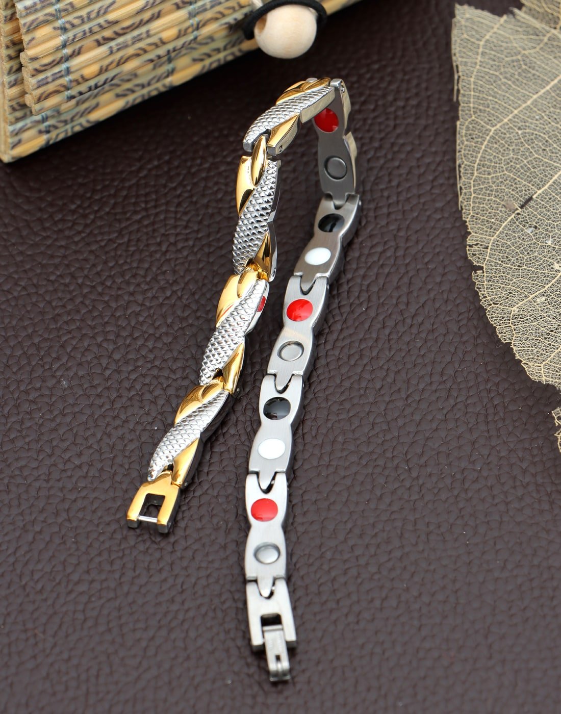 Double Strength Titanium Bio Magnetic Bracelet image 0